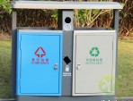 物業(yè)兩分類冷軋鋼板垃圾桶