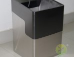 室內(nèi)立式方形不銹鋼垃圾桶