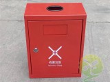 掛壁式不銹鋼有害垃圾回收箱定制