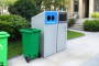 240升金屬垃圾桶小區(qū)垃圾分類的智慧之選