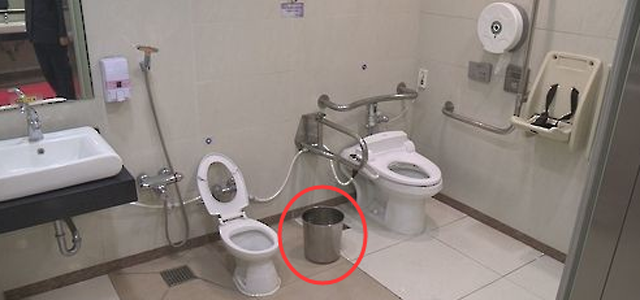 韓國禁止在馬桶邊配垃圾桶這是為何 韓國禁止在馬桶邊配垃圾桶這是為何
