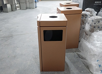 室內(nèi)電鍍不銹鋼環(huán)保果皮箱主圖