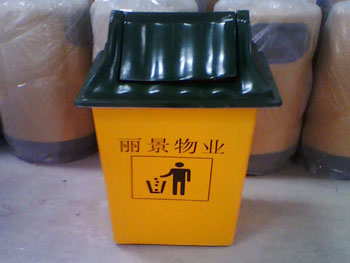 玻璃鋼屋型物業(yè)垃圾桶主圖