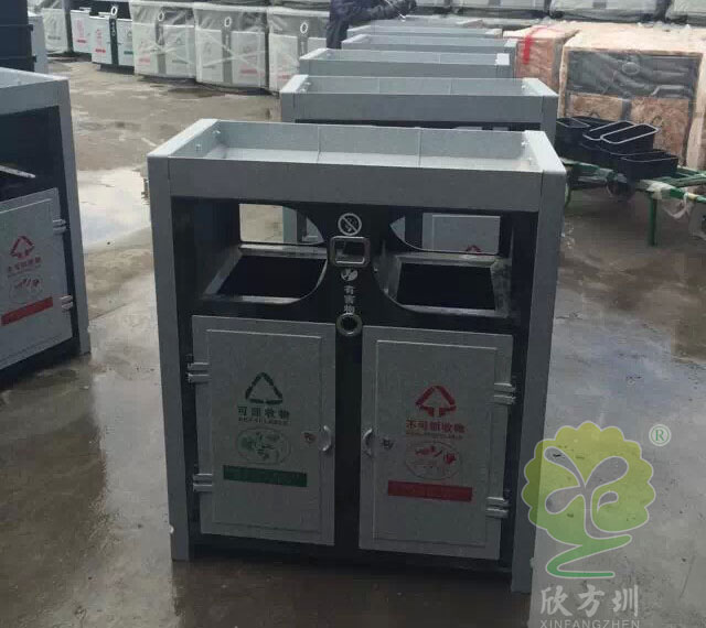 帶花盆仿大理石垃圾桶圖片 帶花盆仿大理石垃圾桶圖片