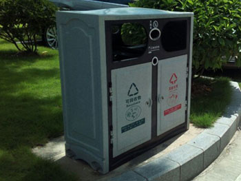 市政仿大理石玻璃鋼垃圾桶主圖