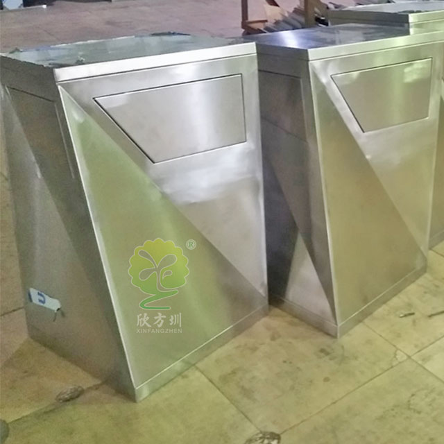 大型方形室內(nèi)不銹鋼果皮箱 大型方形室內(nèi)不銹鋼果皮箱