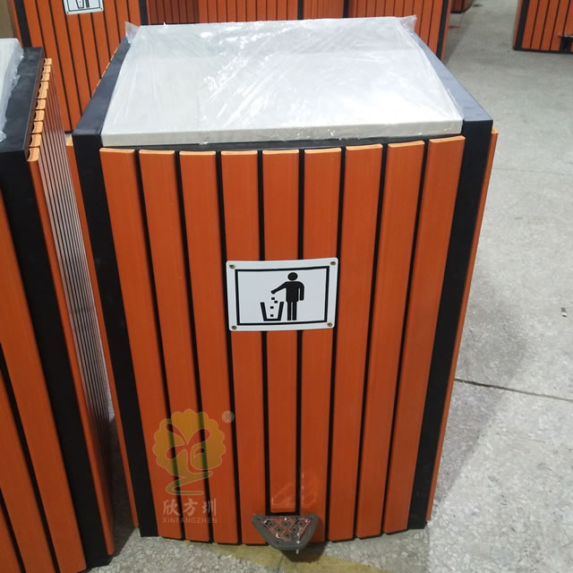 小型室內(nèi)腳踏式鋼木果皮箱 小型室內(nèi)腳踏式鋼木果皮箱