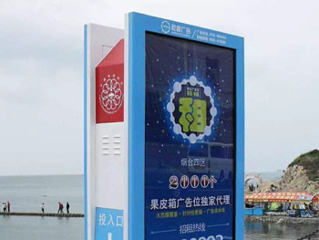 鋼制廣告垃圾桶主圖