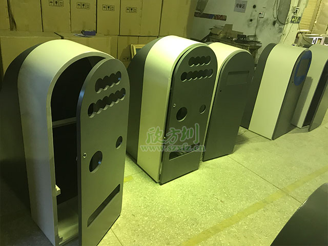 深圳市政玻金塑紙分類資源回收箱賣瘋啦