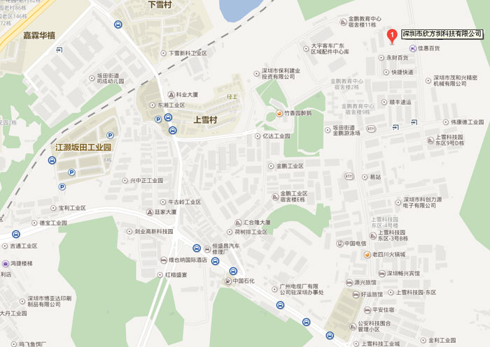 欣方圳公司地圖